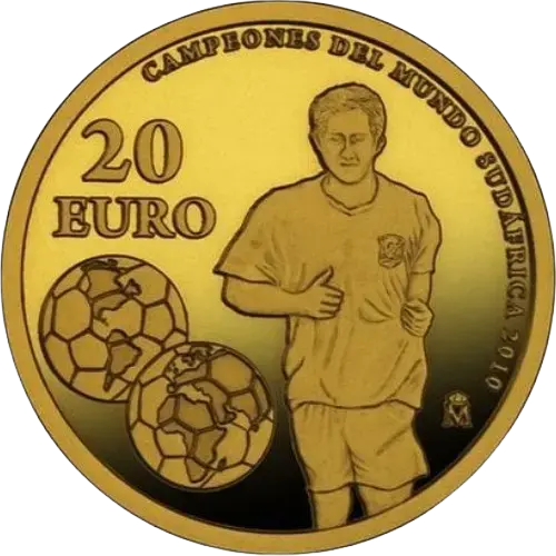 Monedas de 20 € de Oro